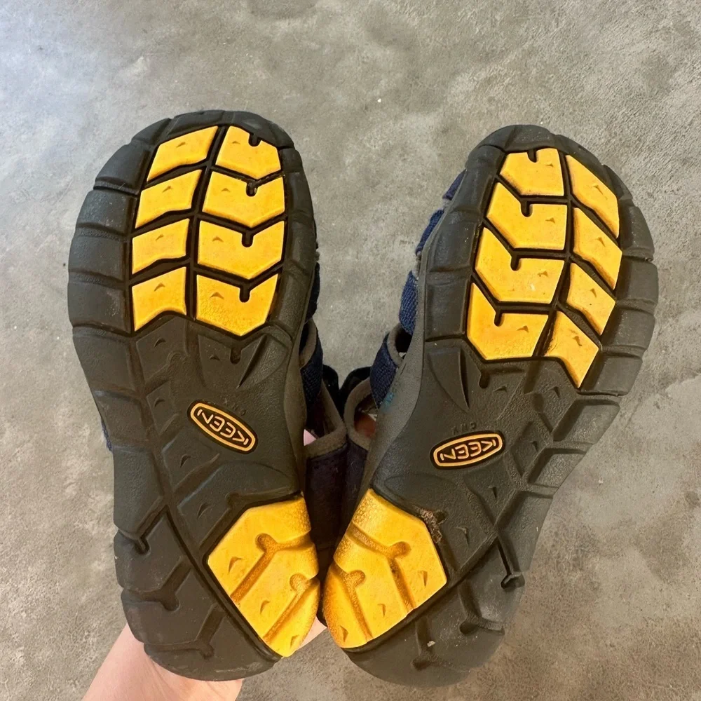 KEEN Kids Blue and Gray Sandals